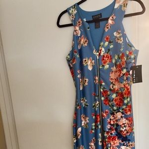Floral Zip Dress